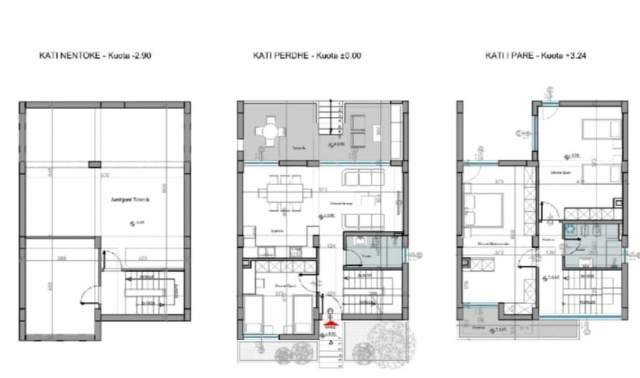 Durres, shitet Vile 3+1+BLK 155 m² 540.000 Euro (Hamallaj)