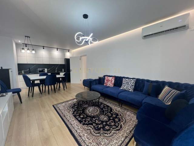 Tirane, jepet me qera apartament 1+1+BLK Kati 6, 70 m² 450 Euro (Brryli)