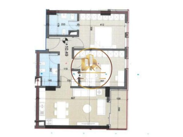 Tirane, shitet apartament 2+1+A+BLK Kati 3, 94 m² 77.080 Euro (KOMPLEKSI UNIVERS CITY, PRANE QTU)