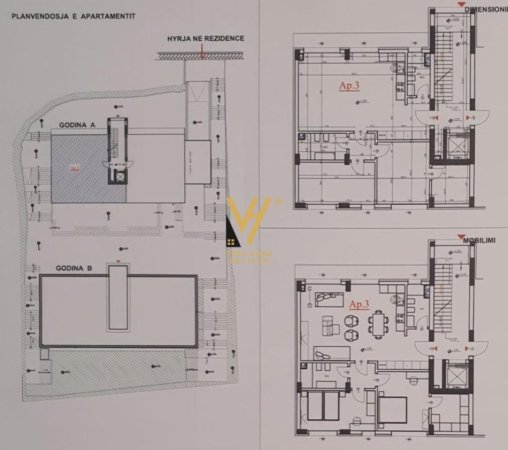 Tirane, shitet apartament 2+1+Ballkon Kati 1, 143 m² 313.128 € (SAUK)