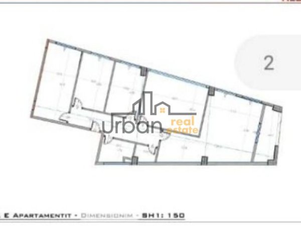 Tirane, shes apartament 4+1+Ballkon, Kati 2, 200 m² 319,520 € (Stacioni i Trenit)