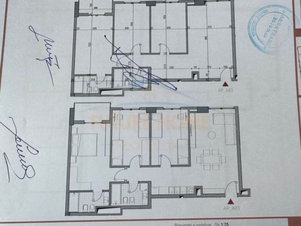 Tirane, shitet apartament 3+1 Kati 8, 122 m² 158.700 € (Rruga 5 Maji)