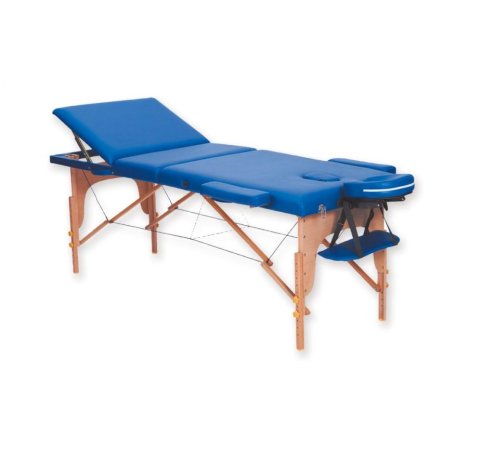 Krevat masazhi portativ, krevat masazhi portable ngjyre Blu me 3 seksione 360 €