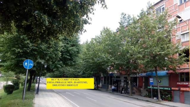 Tiranë-Shitet Ambjent Biznesi(ish-Apart)Kati I,Sip.70m²,Cmimi 200'000 Euro-Blv B.Curri, Drejtoria e Policisë së Shtetit/ish-Min.Shëndetësisë deri tek 