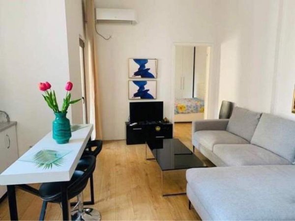 Tirane, jepet me qera apartament 1+1+BLK Kati 7, 70 m² 550 Euro (Delijorgji)